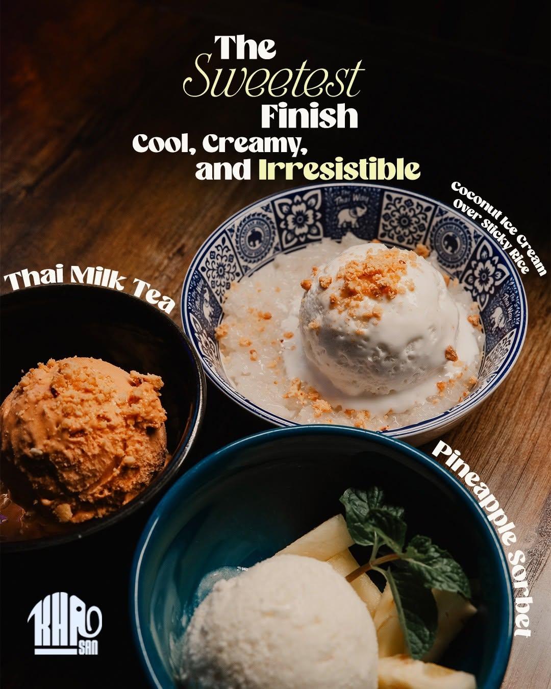 The sweetest finish to your Thai feast
